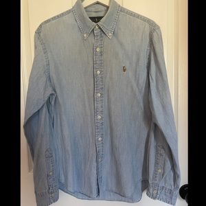 Chambray Button-Up